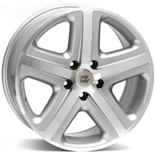 WSP Italy Volkswagen (W440) Albanella W8 R18 PCD5x130 ET45 DIA71.6 silver polished